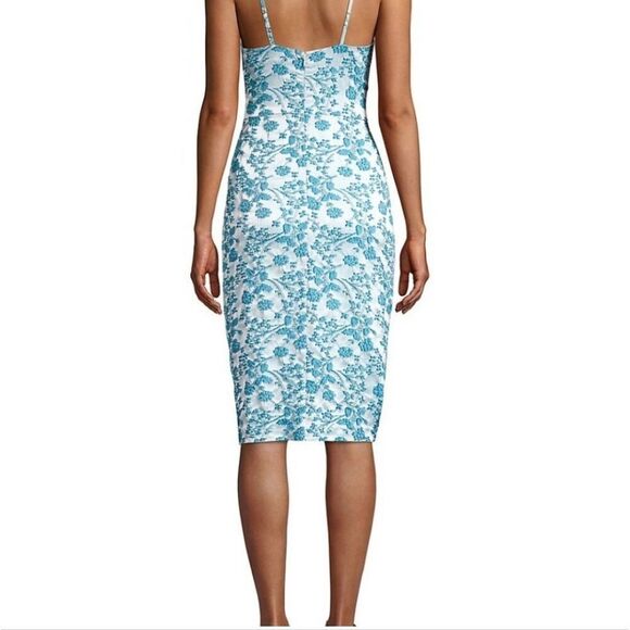 Likely NWT Isla Brocade Blue Floral Brooklyn Dress - Picture 3 of 13
